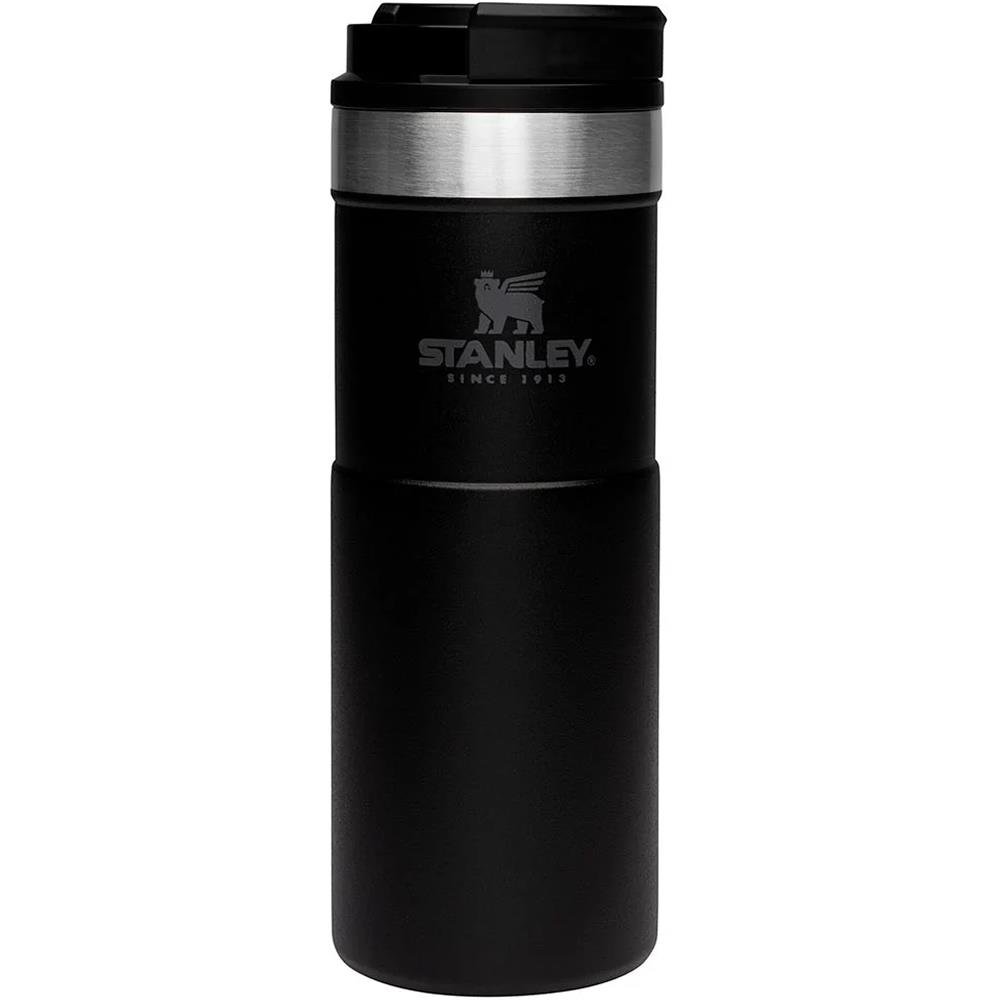 Stanley 10-09851-007 Klasik Neverleak 0,47 Litre Çelik Termos Bardak - Siyah
