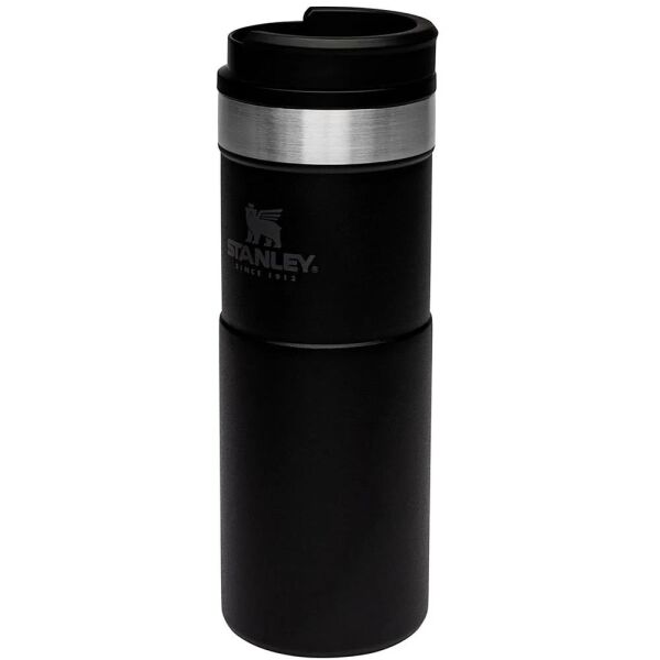 Stanley 10-09851-007 Klasik Neverleak 0,47 Litre Çelik Termos Bardak - Siyah