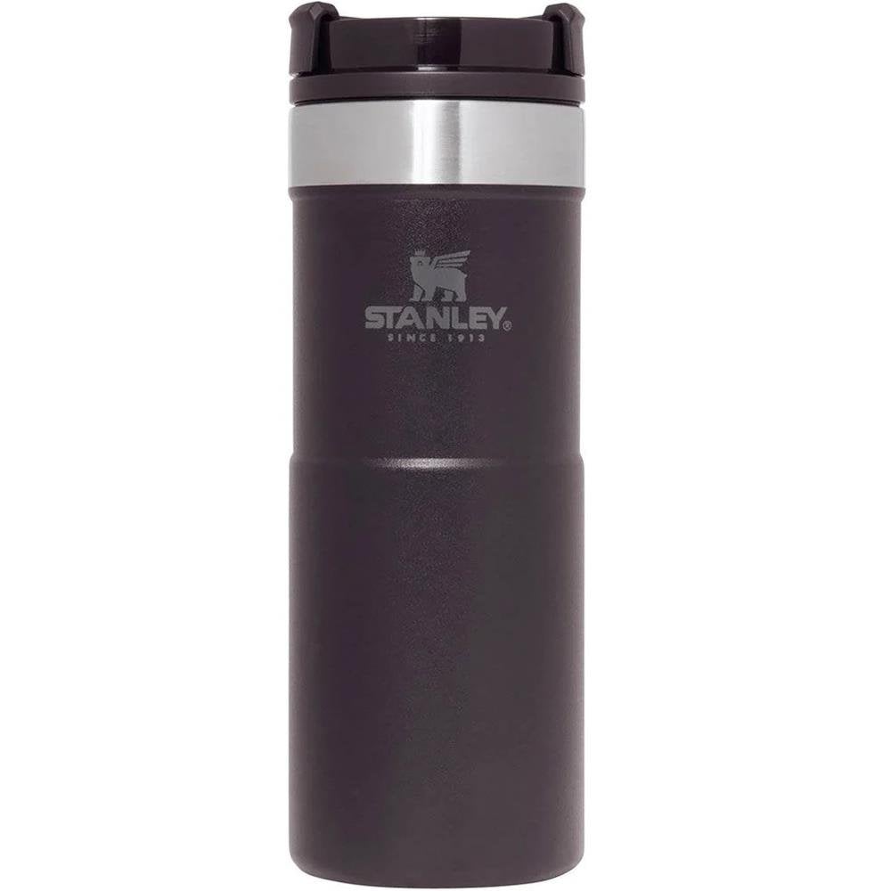 Stanley 10-09855-007 Klasik Neverleak 0,35 Litre Çelik Termos Bardak - Siyah