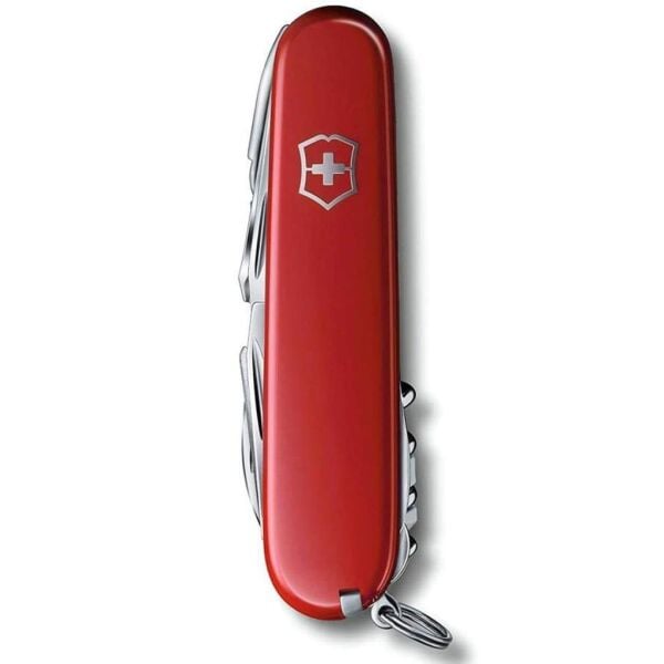 Victorinox 1.6795.LB1 Swiss Champ 33 Fonksiyon Deri Kılıflı İsviçre Çakısı - Kırmızı