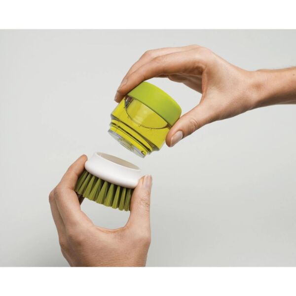Joseph Joseph 85004 Palm Scrub Deterjan Hazneli Bulaşık Fırçası ve Standı