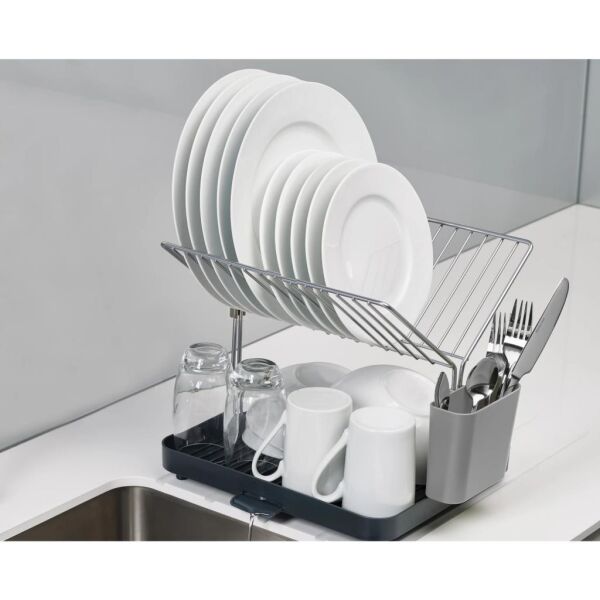 Joseph Joseph 85084 Katlanabilir 2 Katlı Bulaşıklık - Gri