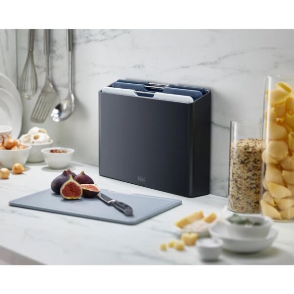 Joseph Joseph 60184 Folio 4'lü Büyük Kesme Tahtası Seti - Grafit