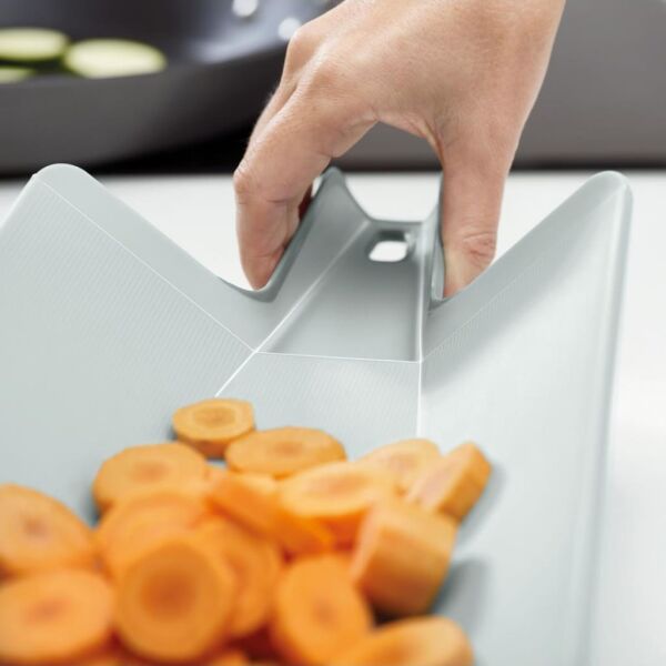 Joseph Joseph 60042 Chop2Pot Büyük Katlanır Kesme Tahtası - Kırmızı