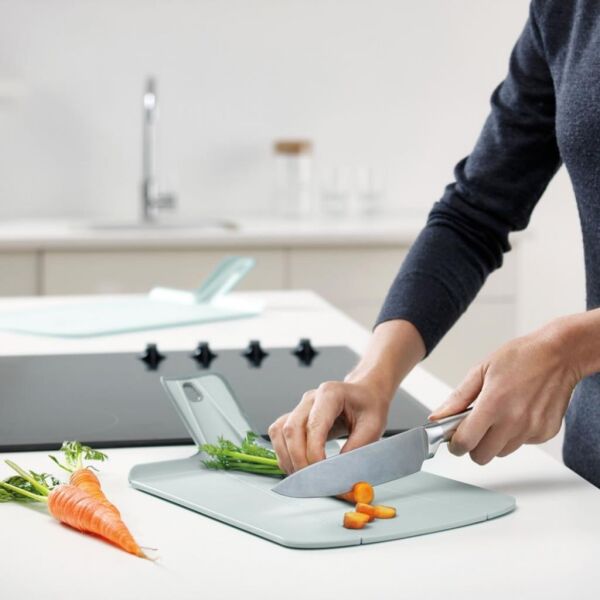 Joseph Joseph 60042 Chop2Pot Büyük Katlanır Kesme Tahtası - Kırmızı