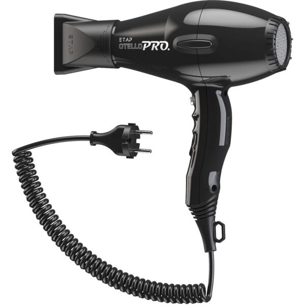 Etap Otello Pro Spiral 2000 W Otel Tipi Profesyonel Saç Kurutma Makinesi - Siyah