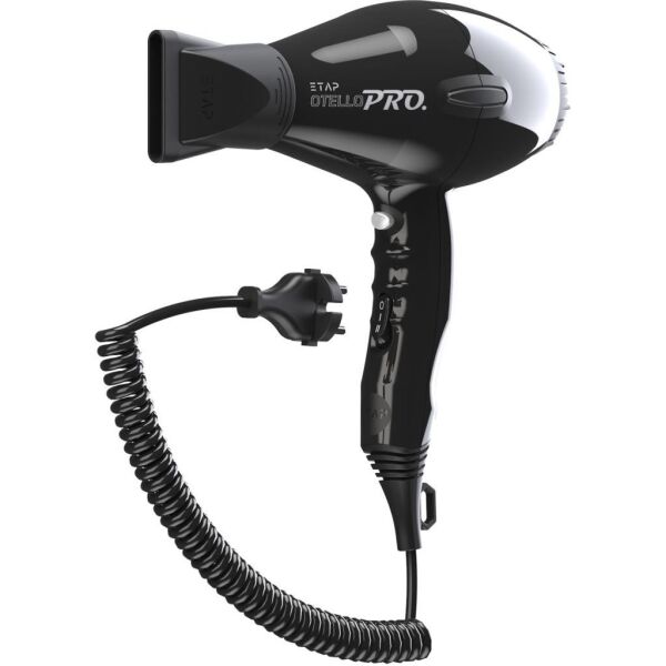 Etap Otello Pro Spiral 2000 W Otel Tipi Profesyonel Saç Kurutma Makinesi - Siyah