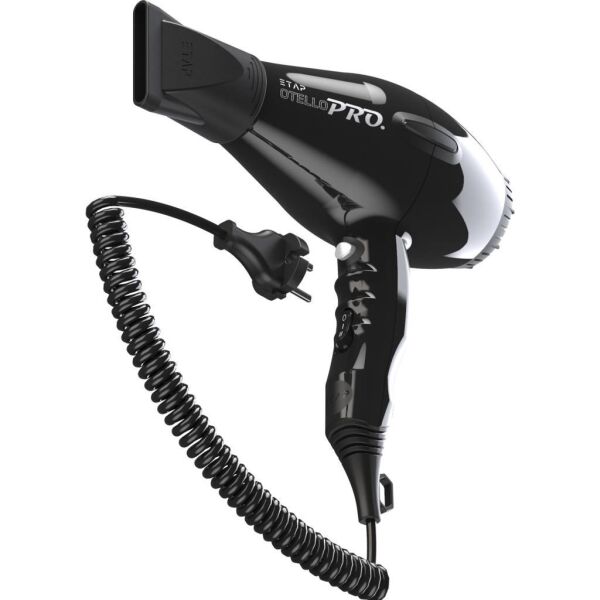 Etap Otello Pro Spiral 2000 W Otel Tipi Profesyonel Saç Kurutma Makinesi - Siyah