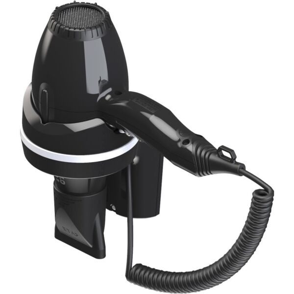 Etap Otello Pro Pure 2000 W Duvara Monte Otel Tipi Saç Kurutma Makinesi - Siyah