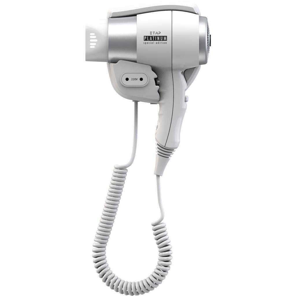 Etap Platinum Flat Energy 1600 W Duvara Monte Otel Tipi Saç Kurutma Makinesi
