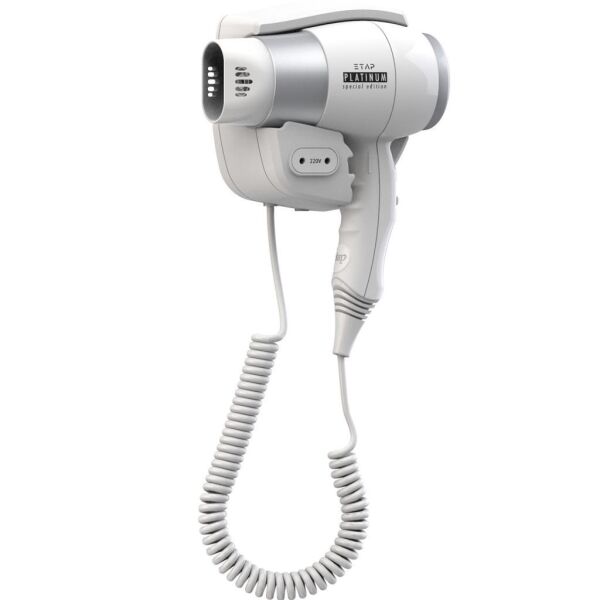 Etap Platinum Flat Energy 1600 W Duvara Monte Otel Tipi Saç Kurutma Makinesi