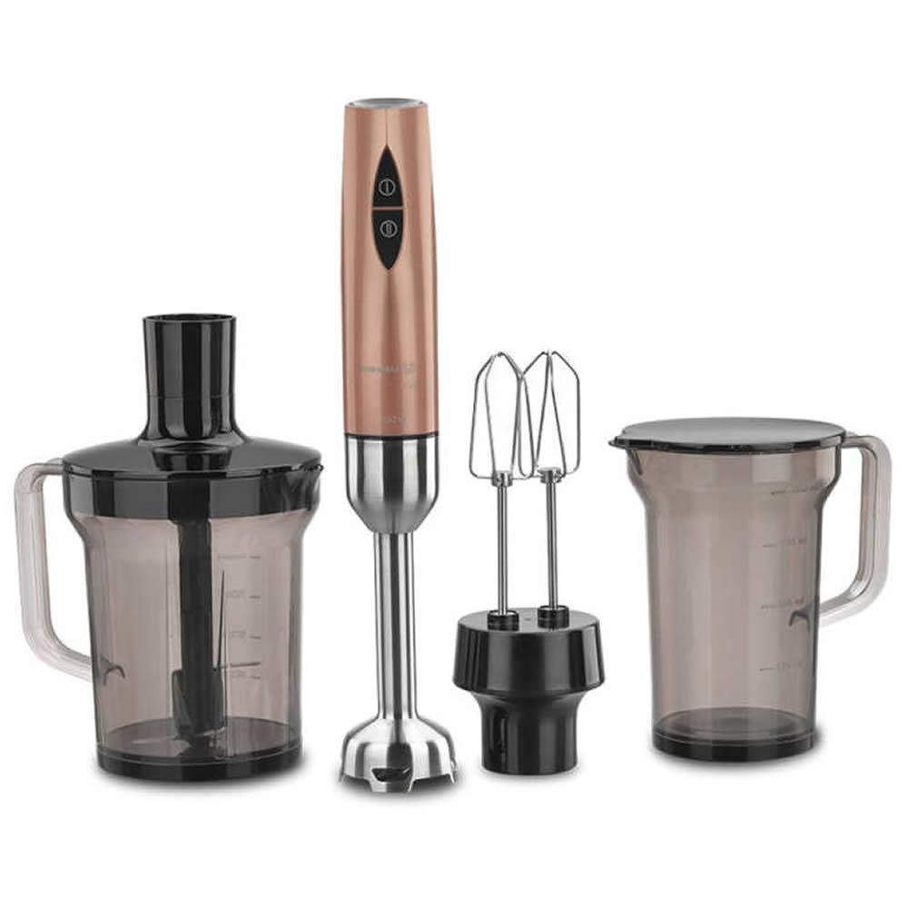 Korkmaz A445-05 Vertex 850W Mega Blender Set - Rose Gold
