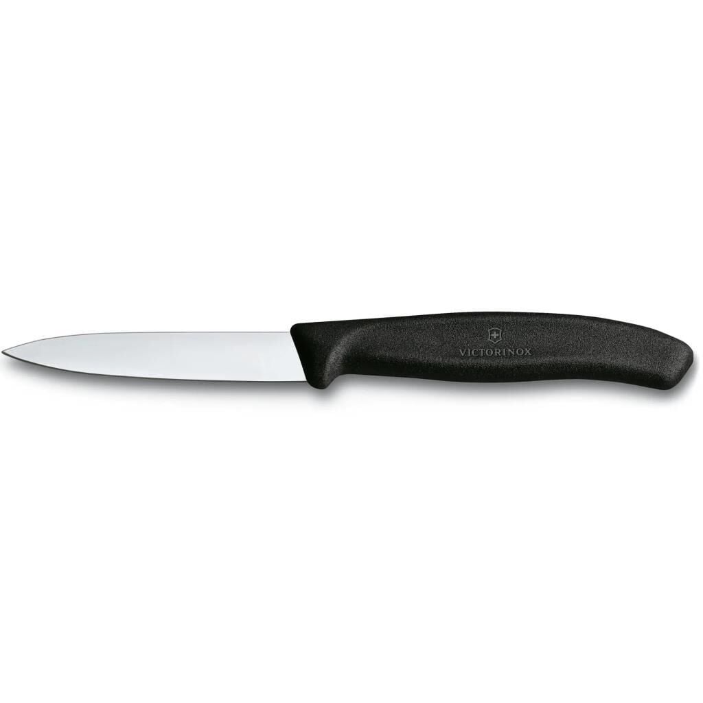 Victorinox 6.7603 SwissClassic 8cm Soyma Bıçağı - Siyah