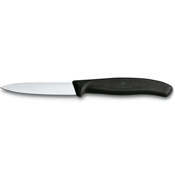 Victorinox 6.7603 SwissClassic 8cm Soyma Bıçağı - Siyah