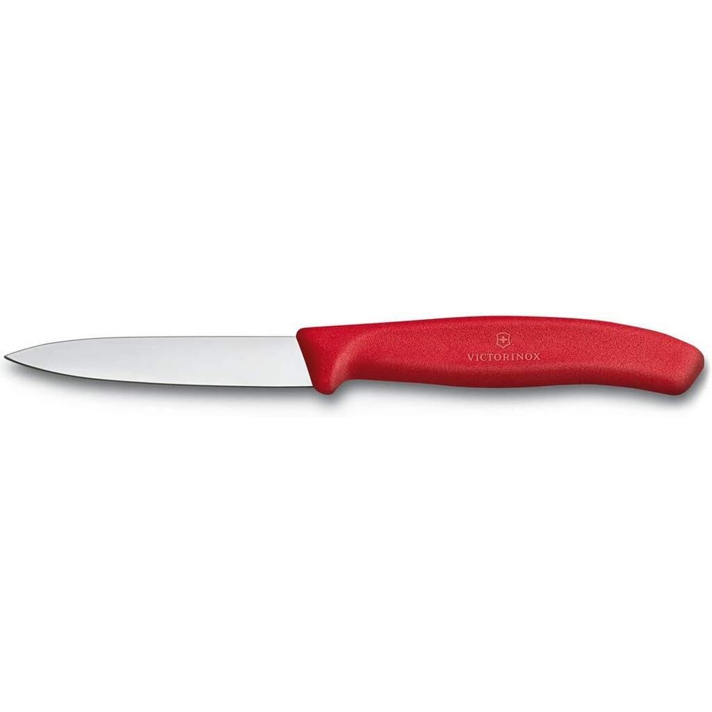 Victorinox 6.7601 SwissClassic 8cm Soyma Bıçağı - Kırmızı