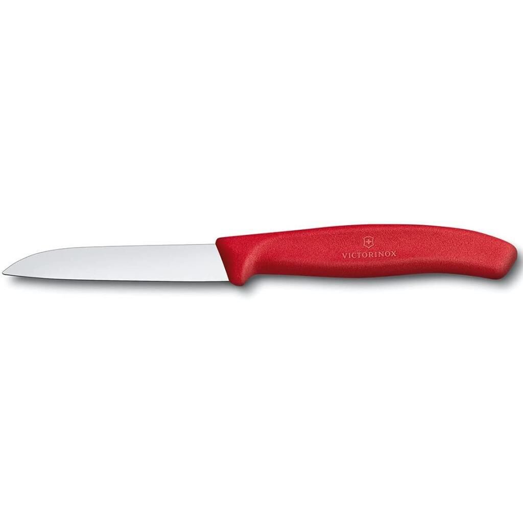 Victorinox 6.7401 SwissClassic 8cm Düz Soyma Bıçağı - Kırmızı