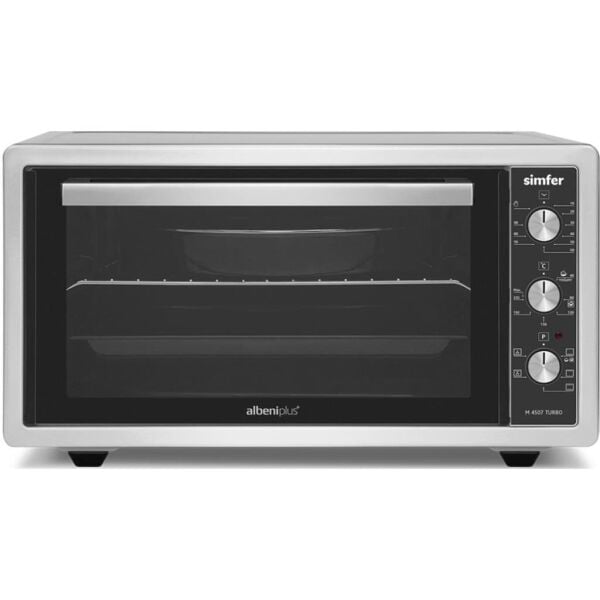 Simfer 4507 45 Litre Yoğurt Fonksiyonlu Turbo Midi Fırın (İnox)