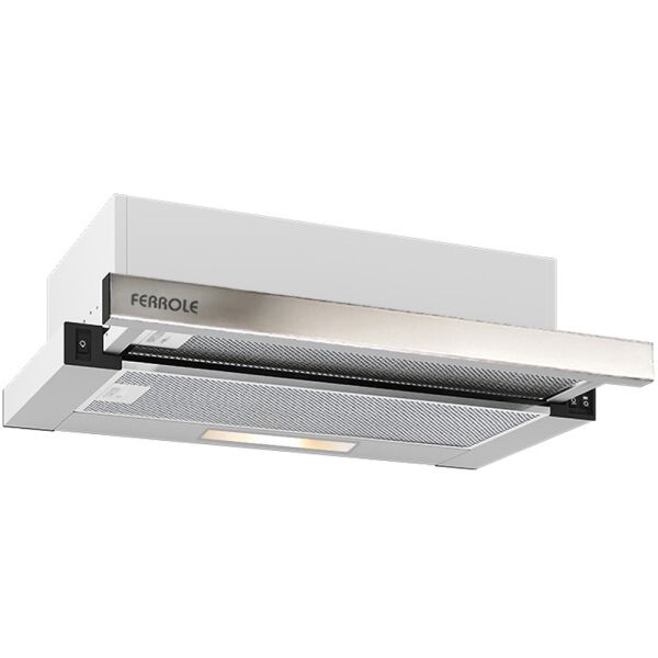 Ferrole 7022 X Çift Motorlu Sürgülü Aspiratör - İnox