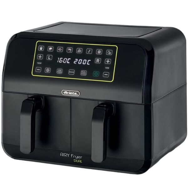 Ariete Airy Fryer Dual 8 Litre XXL Çift Hazneli 1700W Airfryer Sıcak Hava Fritözü