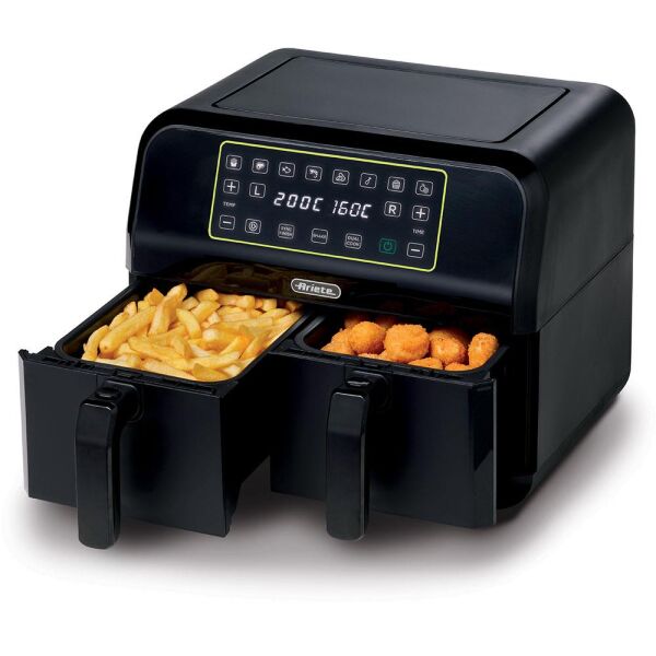 Ariete Airy Fryer Dual 8 Litre XXL Çift Hazneli 1700W Airfryer Sıcak Hava Fritözü