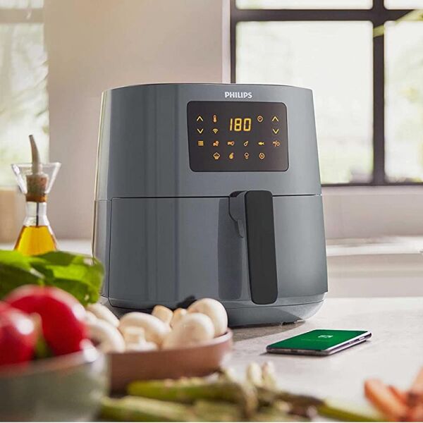 Philips HD9255/60 Rapid Air 5000 Serisi 4,1 Litre Wifi Connected Airfryer