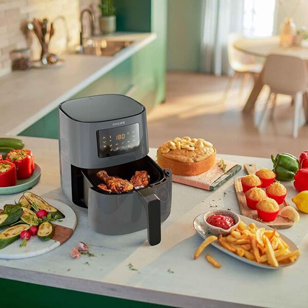 Philips HD9255/60 Rapid Air 5000 Serisi 4,1 Litre Wifi Connected Airfryer