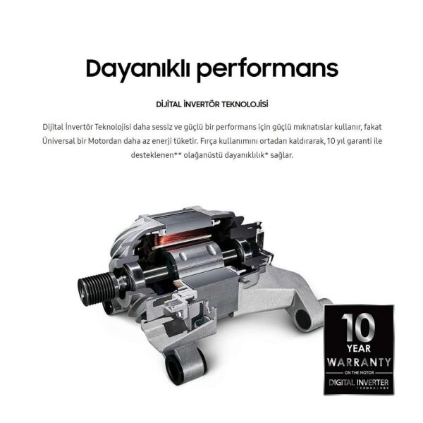 Samsung WD90TA046BE1AH 9 / 6 Kg. 1400 Devir Kurutmalı Çamaşır Makinesi