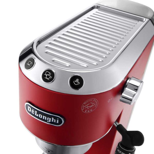 Delonghi Dedica EC685.R Manuel Espresso Makinesi - Kırmızı