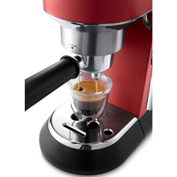 Delonghi Dedica EC685.R Manuel Espresso Makinesi - Kırmızı