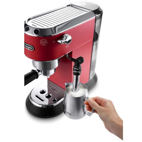 Delonghi Dedica EC685.R Manuel Espresso Makinesi - Kırmızı