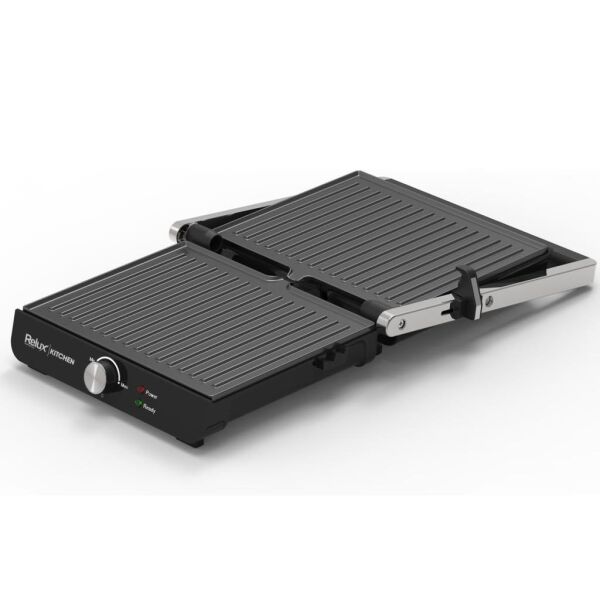 Relux RTM3000 2000W Tost ve Izgara Makinesi - İnox