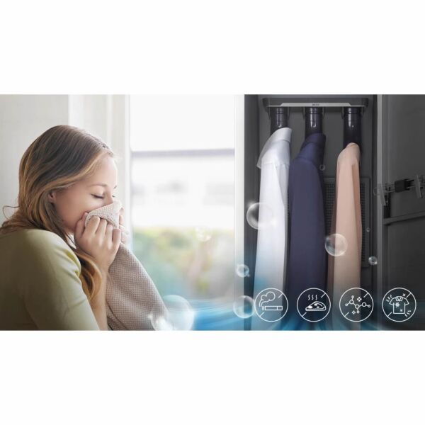 Samsung DF60R8600CG Air Dresser Akıllı Çamaşır Kurutma ve Ütüleme Dolabı