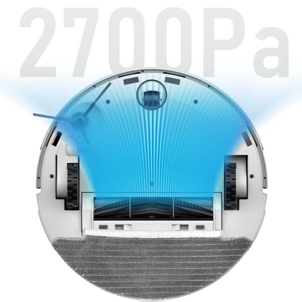 Sunny Hero Power Plus Mop Fonksiyonlu Akıllı Robot Süpürge - Beyaz