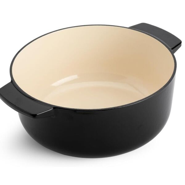 KitchenAid CC006061-001 5.2 Litre 26 cm. Döküm Demir Tencere - Siyah