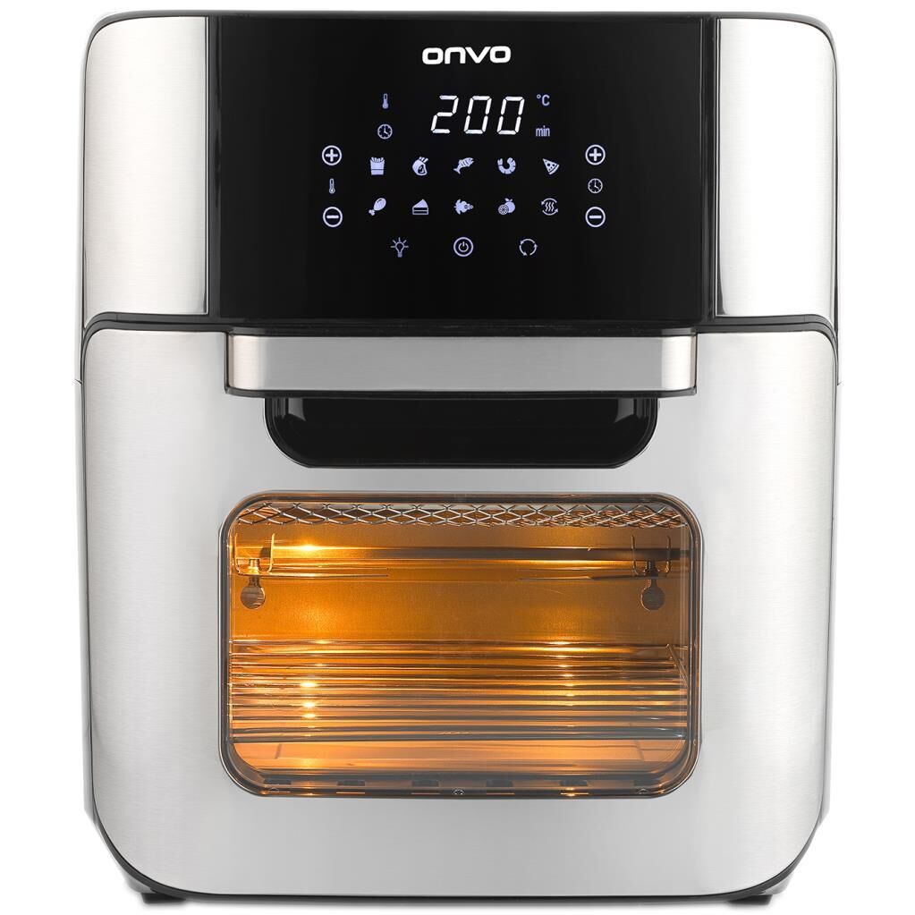 Onvo OVFRY09 Oven Airfryer 12 Litre Multifonksiyonel Sıcak Hava Fritözü & Fırın