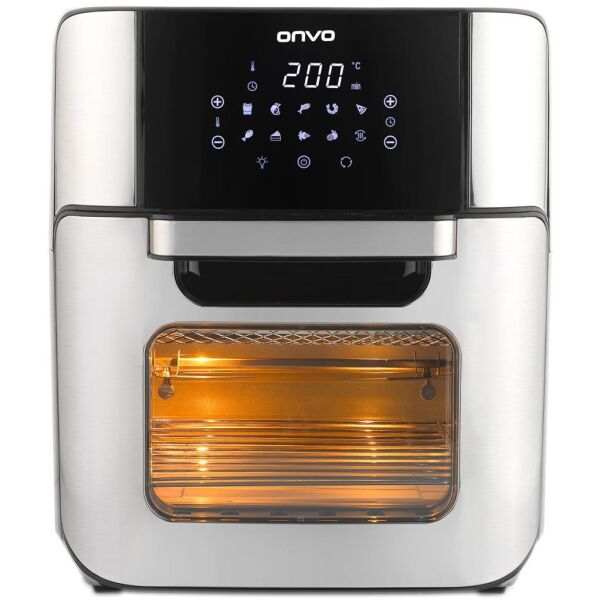 Onvo OVFRY09 Oven Airfryer 12 Litre Multifonksiyonel Sıcak Hava Fritözü & Fırın