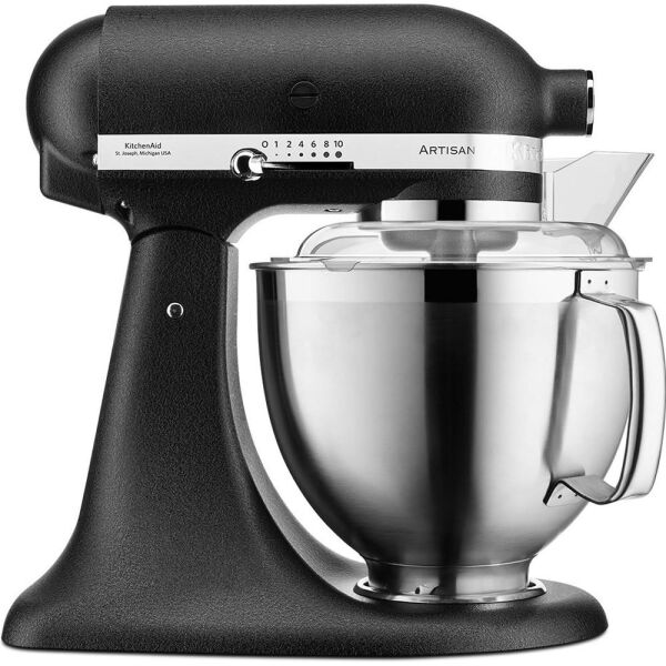 KitchenAid Artisan 5KSM185PSEBK Cast Iron 4.8 Litre Stand Mikser