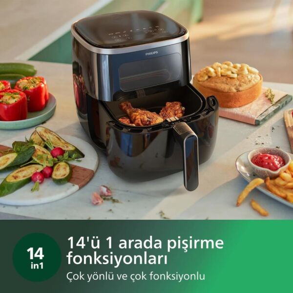Philips HD9257/80 Rapid Air 3000 Serisi XL 5,6 Litre Airfryer Fritöz