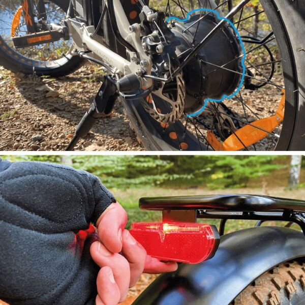 Ola Electrofold EFB2 Katlanabilir 20” Elektrikli Bisiklet - Beyaz