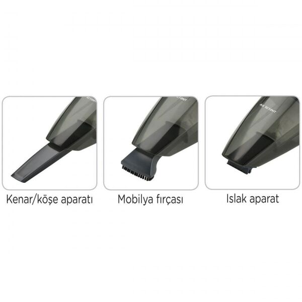 Fakir AS 1072 NT Islak Kuru 7,2 V Şarjlı El Süpürgesi - Violet