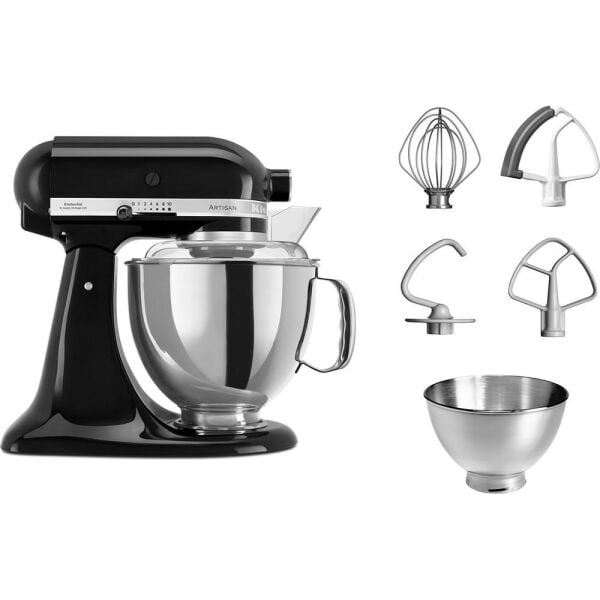 KitchenAid Artisan 5KSM175PSEOB Onyx Black 4.8 Litre Stand Mikser