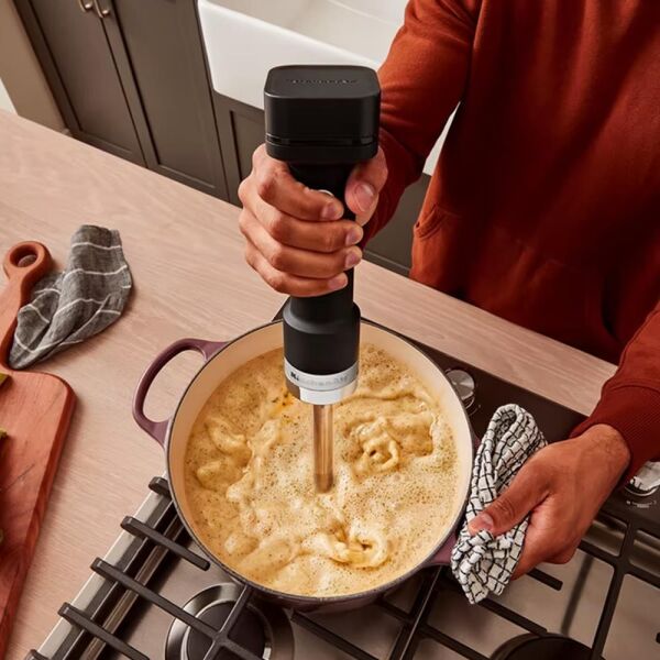 KitchenAid Go 5KHBRV75BM Kablosuz Serisi El Blender Seti - Batarya Dahil