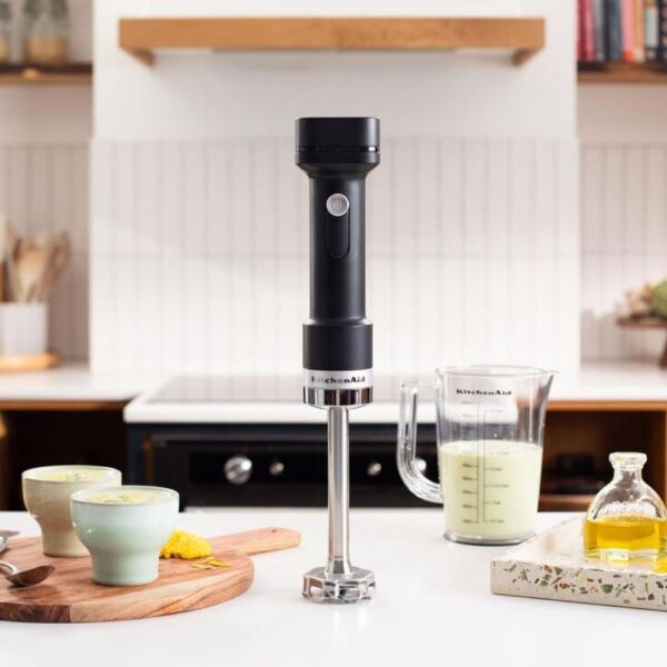 KitchenAid Go 5KHBRV75BM Kablosuz Serisi El Blender Seti - Batarya Dahil