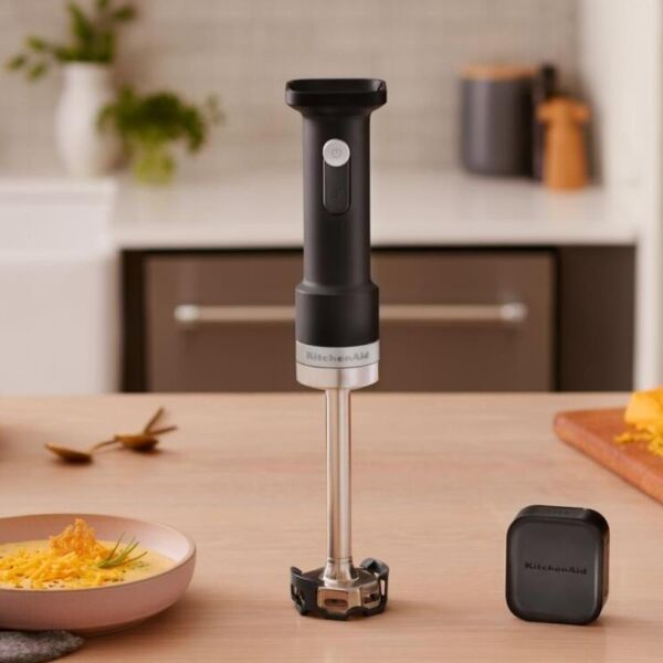 KitchenAid Go 5KHBRV75BM Kablosuz Serisi El Blender Seti - Batarya Dahil