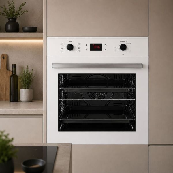 Alveus MFA 627 8 Program Dijital Turbo Ankastre Fırın - Beyaz