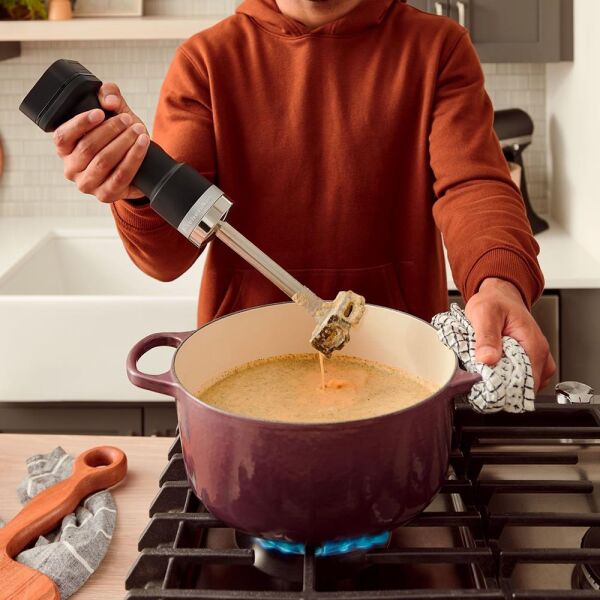 KitchenAid Go 5KHBRV71BM Kablosuz Serisi El Blenderi - Batarya Dahil