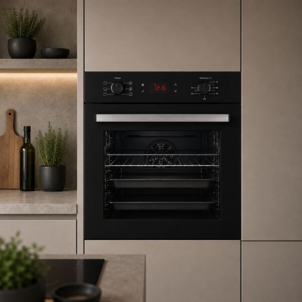 Alveus MFA 627 8 Program Dijital Turbo Ankastre Fırın - Siyah