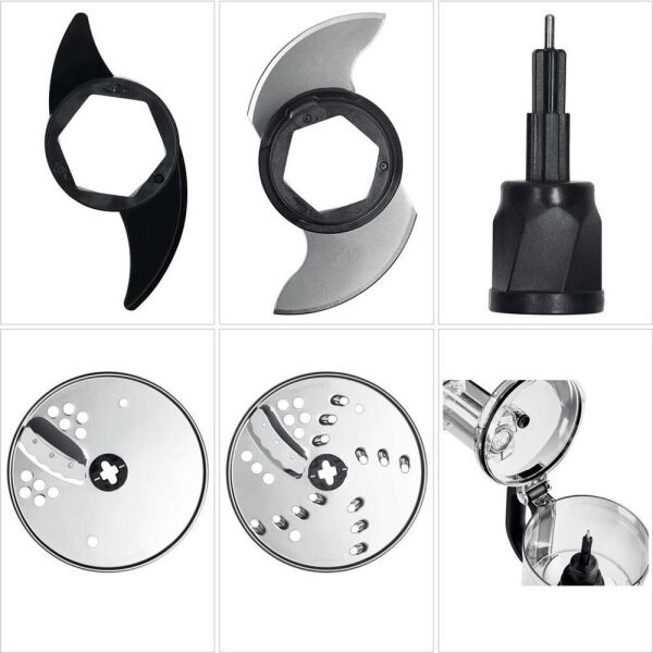 KitchenAid 5KFP0719ECU Contour Silver 1,7 Litre Mutfak Robotu