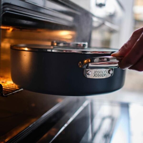 Joseph Joseph 45046 Space 28 cm Kapaklı Sığ Tencere