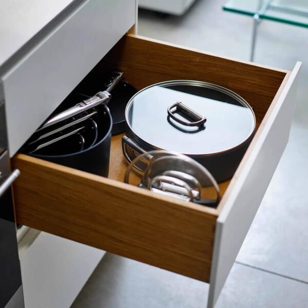 Joseph Joseph 45046 Space 28 cm Kapaklı Sığ Tencere